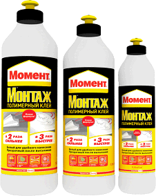 Клей момент монтаж полимерный 0,25л Клей момент монтаж полимерный 0,25л