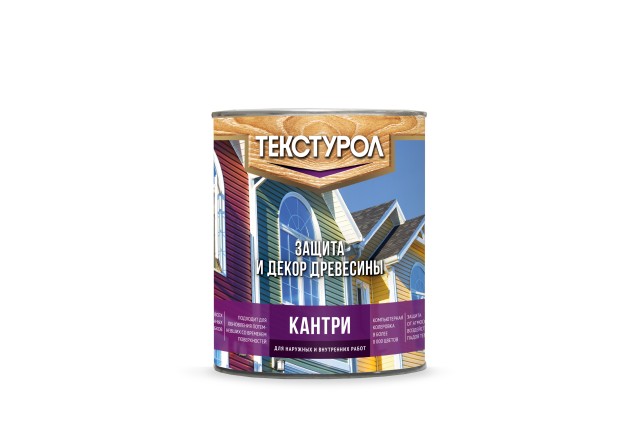 Текстурол Кантри антисептик 0,9л белый База А Текстурол Кантри антисептик 0,9л белый База А