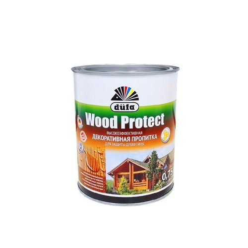 Пропитка Дюфа Wood Protect 0,75л орех д/защиты древесины Пропитка Дюфа Wood Protect 0,75л орех д/защиты древесины