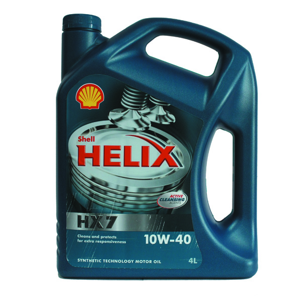 Масло моторное Shell Helix Dizel HX710w-40 1л п/синтетика