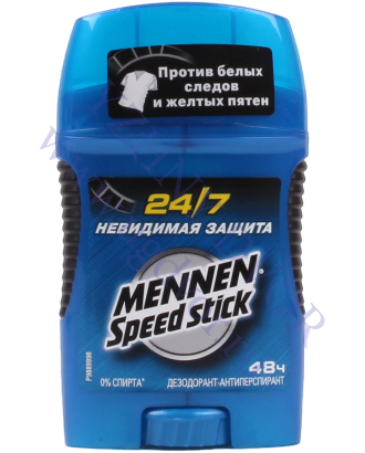 Дезодорант-стик Mennen Speed Stick Невид.защита 50гр Дезодорант-стик Mennen Speed Stick Невид.защита 50гр