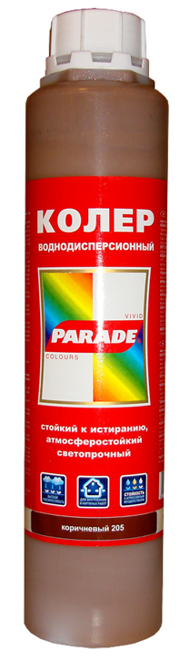 Колер "PARADE" 0,75 л коричневый