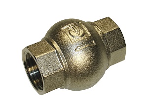 Обратный клапан Valtec 1" латунный золотник