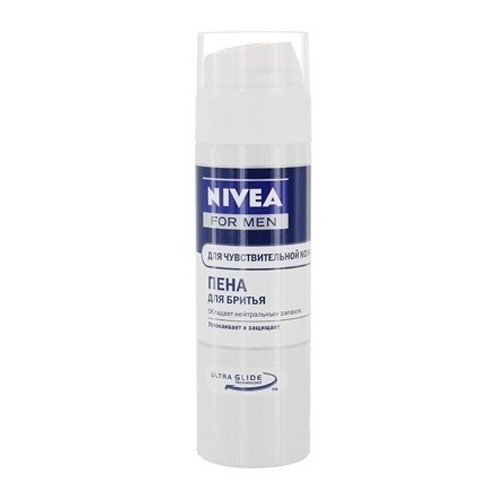 Пена для бритья NIVEA для Чувствительной кожи 200мл Пена для бритья NIVEA для Чувствительной кожи 200мл