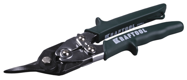 Ножницы по твердому металлу KRAFTOOL ПРОФИ левый рез 260мм 2327-L (Германия)