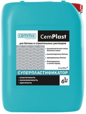 Суперпластификатор CemPlast 5 л CEMMIX