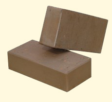 Кирпич каминный один. коричневый М-500 RAUF250 х120 х 65 мм (поддон -240 шт.)