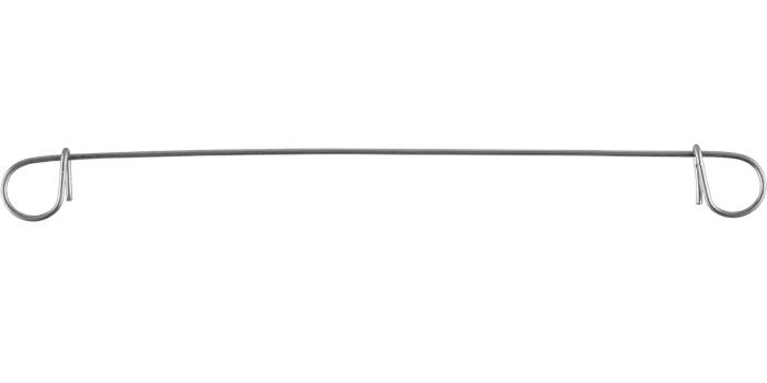 Проволока оцинк.для вязки арматуры с кольцами d38мм,в1.2мм,L140мм(100шт)