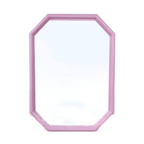 Зеркало Октавия розовый