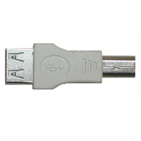 Переходник-USB, А гнездо - В штекер,  0678/PU