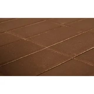 Плитка тротуарная "Прямоугольник" 200/100/60мм коричневый, песочный