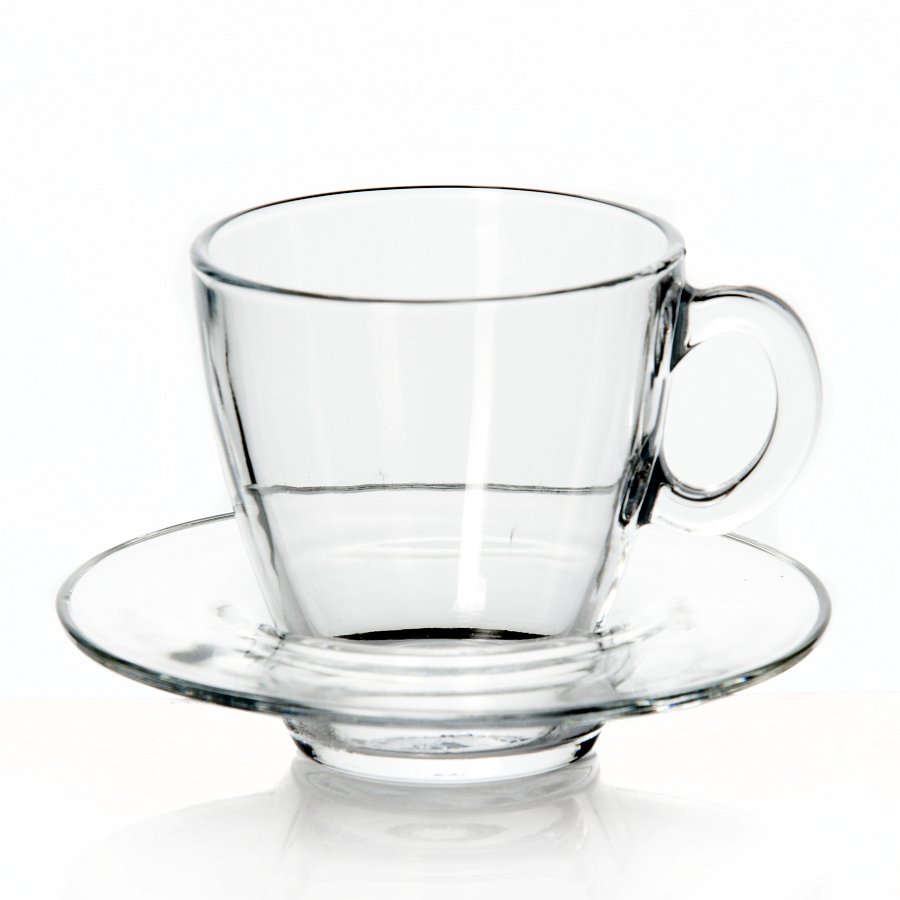 Чашка с блюдцем "Аква"6 перс.215мл.95040ВТ