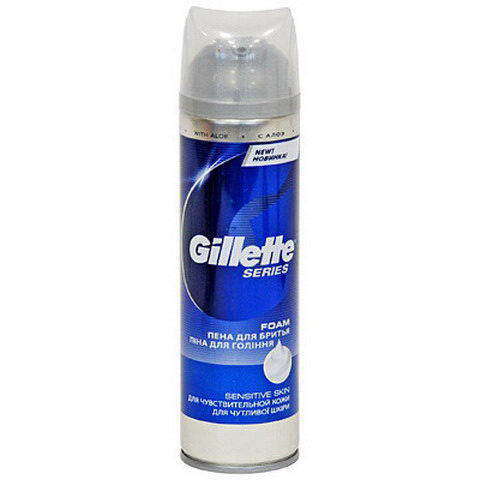 Пена для бритья Gillette Series 250мл Пена для бритья Gillette Series 250мл