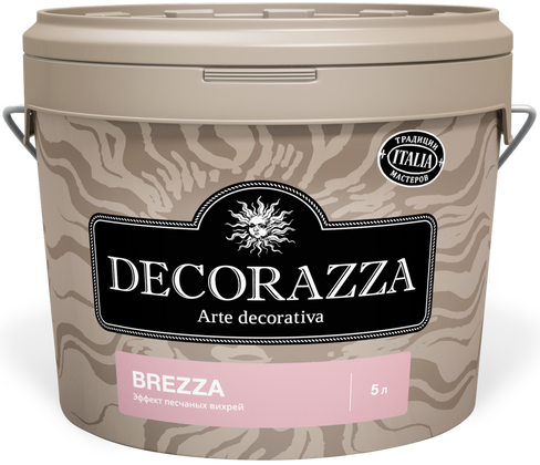 Декоративное покрытие DECORAZZA Brezza BR 5л (BR10-46)