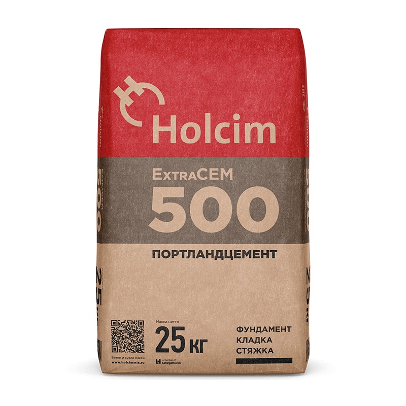 Цемент М-500 25 кг  (г.Коломна)
