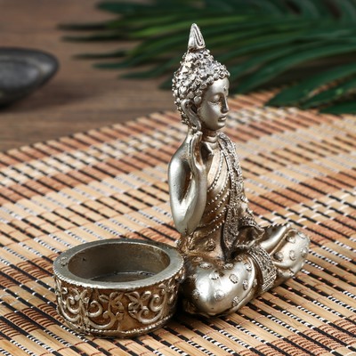 Подсвечник  будда-медитация