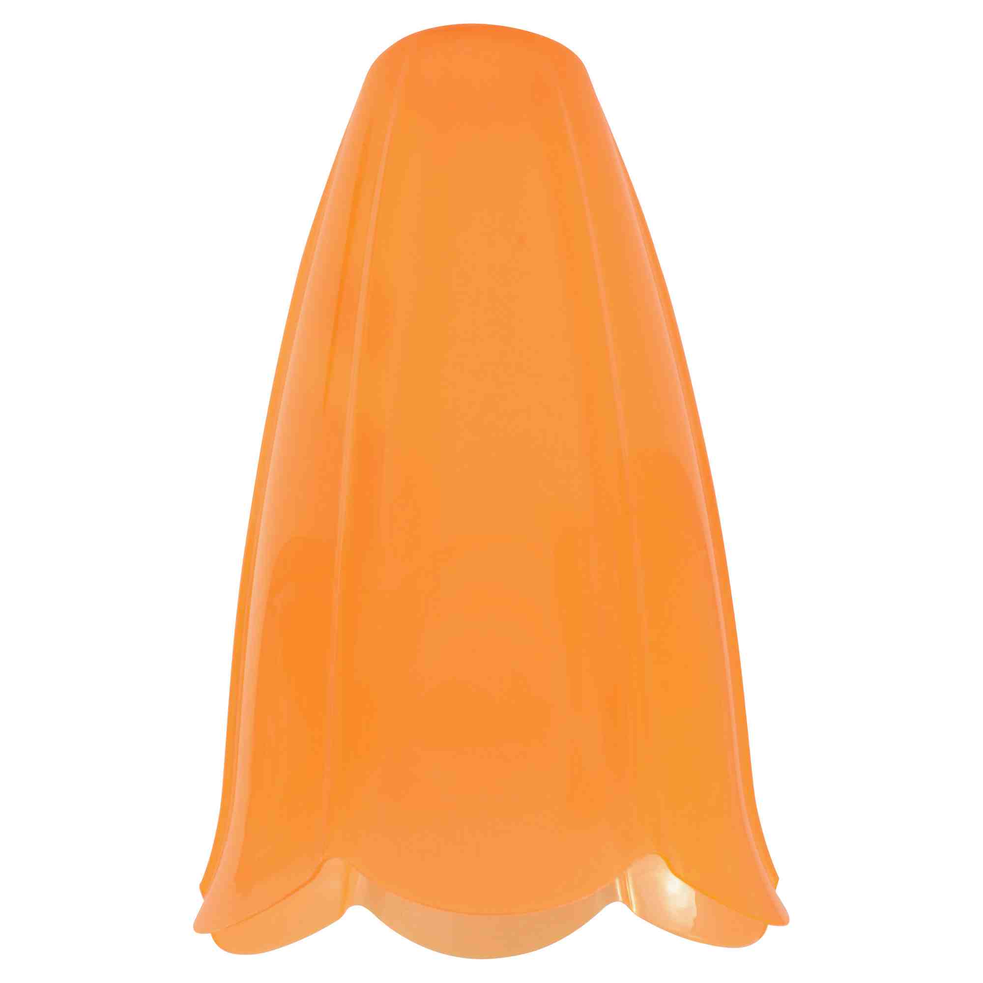 Плафон оранжевый пластиковый под патрон Е27 O140х220мм 16-31