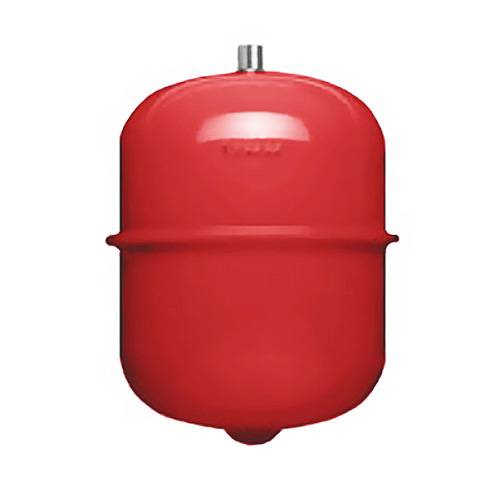 Расширительный бак  CIMM ERE 12 л для отопления вертикальный (цвет красный