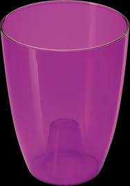 Кашпо для Орхидей d13,5см пластик фиолетовый